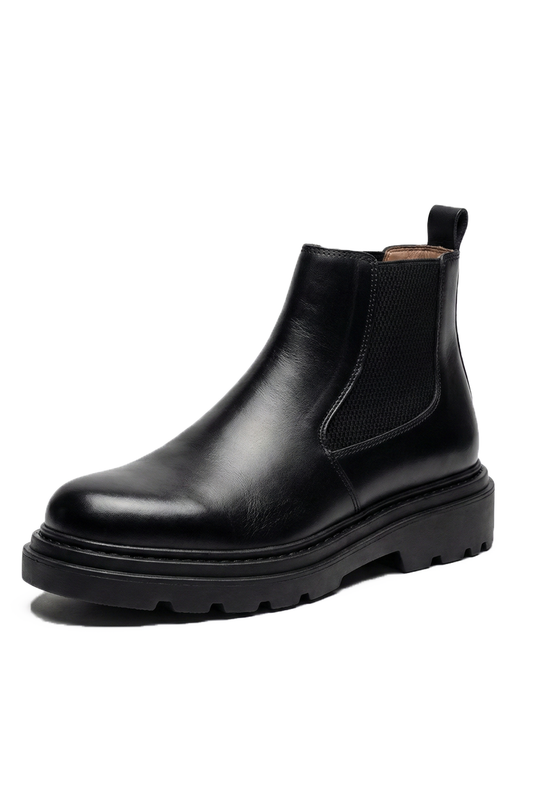 Bottes d'Exception en Cuir - Élégance, Lux et Confort