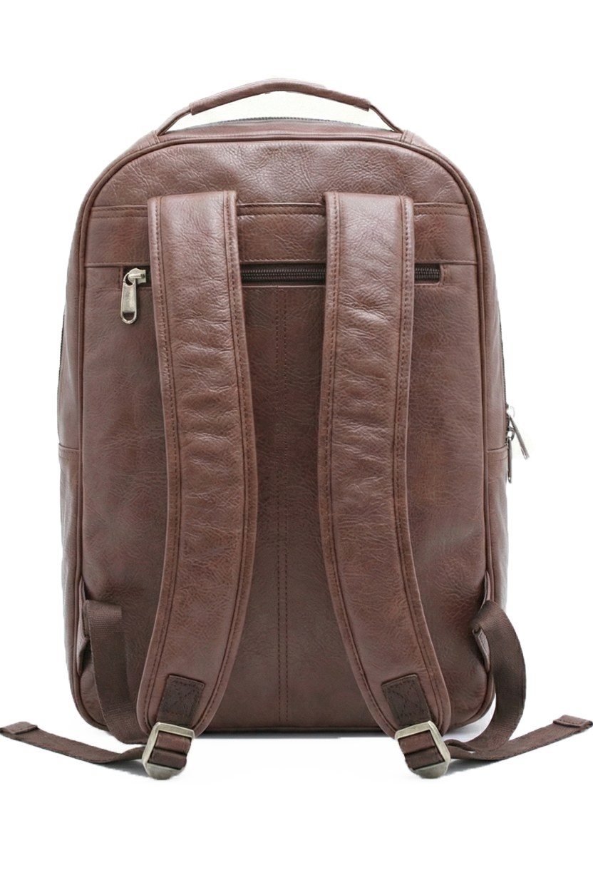 Sac à dos en cuir véritable – Coloris Tan